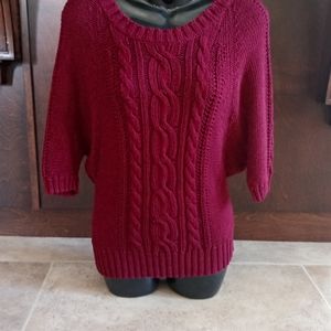 ⚡ 2 for 20$⚡ or 15$ Sweater elbow sleeve Burgandy